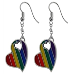 Pride Heart Earrings 